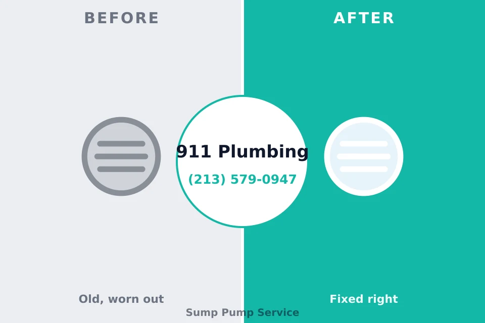 Before and after: plumbing company Thornton, CO